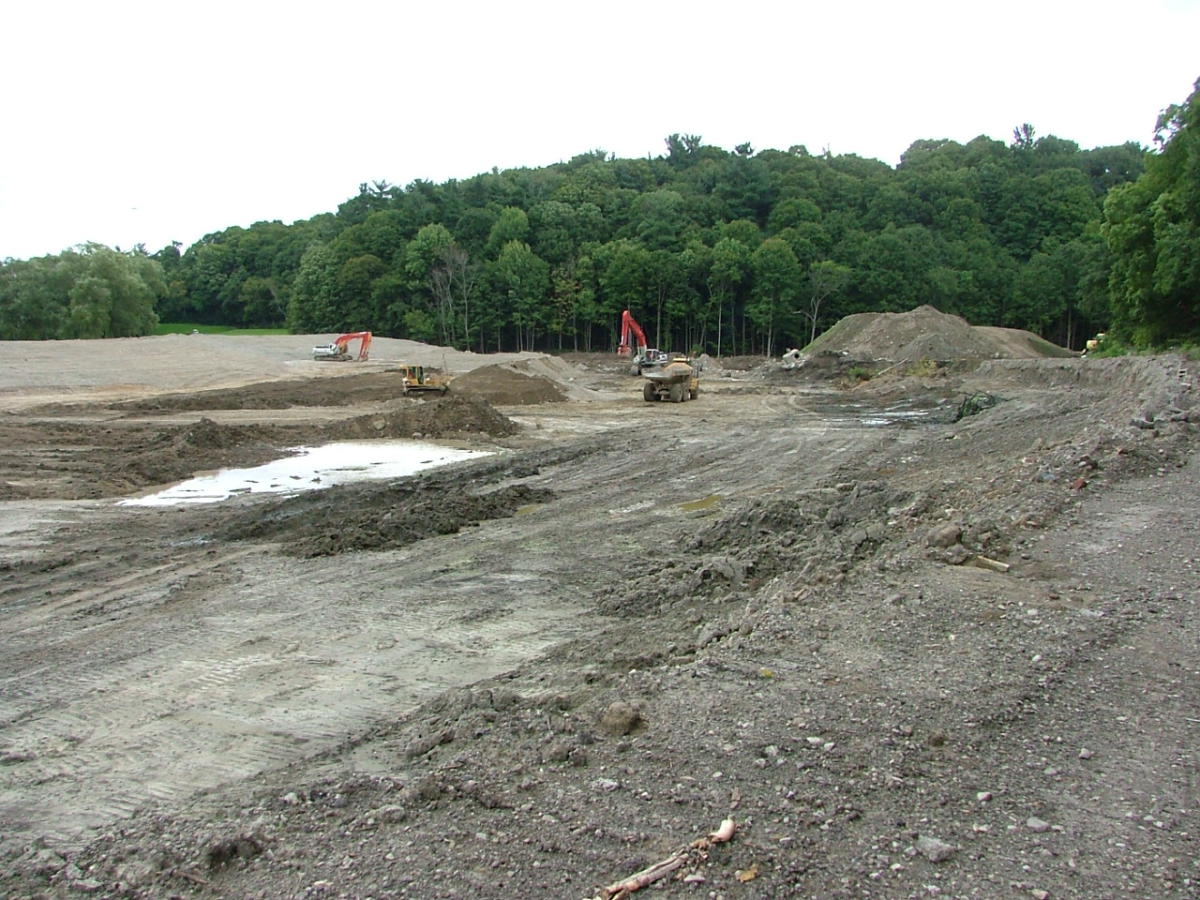 Earl Bales Storm-water Pond Phase 1, 2010